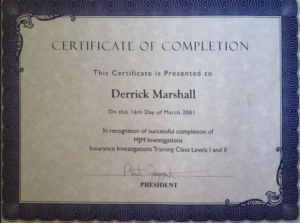 Insurance Investigations Training - Private Investigator - Orlando, FL - Springfield, MO